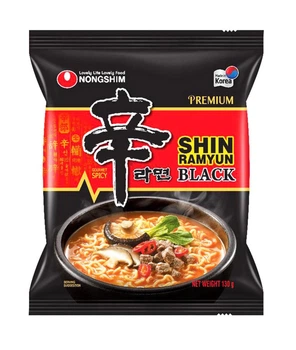 Локшина Shin Ramyun Black 130г Nongshim (031146017379)