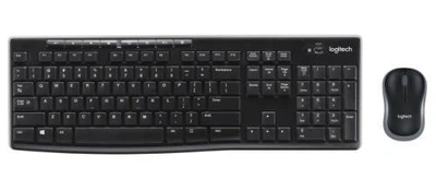 Комплект беспроводной Logitech MK270 Combo, черный, клавиатура + мышь (920-004508)