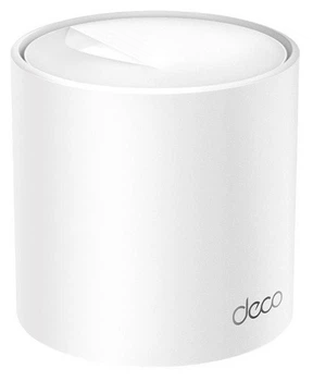 Бездротова система Wi-Fi TP-Link Deco X10, білий (1-pack), 2.4GHz/5GHz, Wi-Fi 6 (802.11ax), до 1500 Mb/s, LANx2