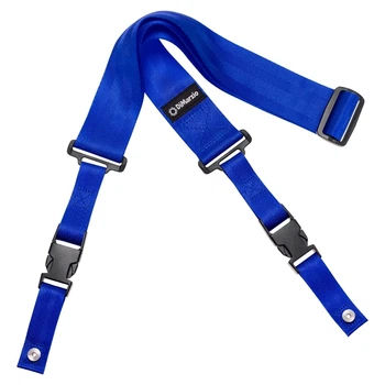 Ремень для гитары DIMARZIO 2 INCH NYLON CLIPLOCK BLUE