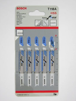 Пилки для лобзика Bosch T118A HSS по металу 5шт