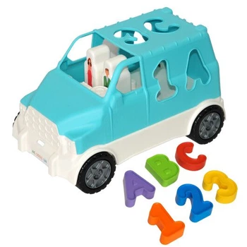 Машина - сортер Smart Wheels 6 ел бірюзовий (40062)