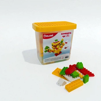 Конструктор DOLONY TOYS Каченята в пластиковому боксі 108 дет (013888/11)