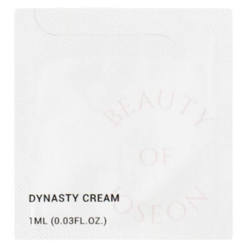 Крем BEAUTY OF JOSEON Dynasty Cream Sample антивозрастной и увлажняющий тестер 1 мл