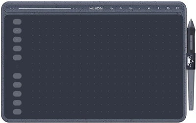 Графический планшет 10"x6.35" HS611, USB-C, серый Huion (teh0018638)