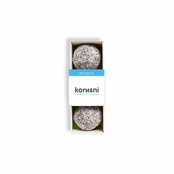 Конфеты без сахара Korusni Миндаль 45 г