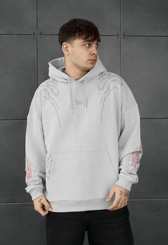 Худі Staff logo & snake oversize XXL
