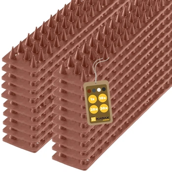 Шипи для відлякування птахів Kadax Tosta 20 шт Коричневі (K4479)