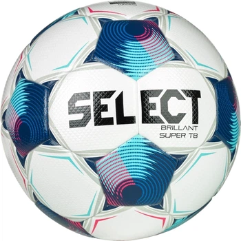 Футбольный мяч Select BRILLANT SUPER TB V25 (FIFA QUALITY PRO) бело-голубо-розовый Размер 5 361500-003