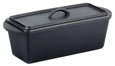 Forma do chleba Vilde Cast Line żeliwna z pokrywką Czarna 35 cm 3 l (5904316487812)