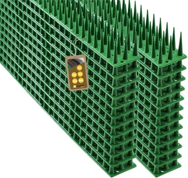 Шипи для відлякування птахів Kadax Arcas 24 шт Зелені (K7616)