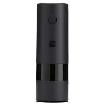 Подрібнювач солі і перцю HuoHou Electric Grinder Black (HU0141) [52440]