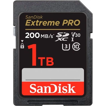 Карта пам'яті SanDisk 1TB SD class 10 UHS-I U3 V30 Extreme PRO (SDSDXXD-1T00-GN4IN) [78801]