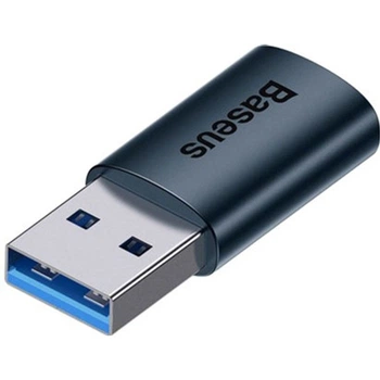 Переходник Baseus Ingenuity Series Mini OTG USB 3.1 to Type-C Blue (ZJJQ000103) [126875]