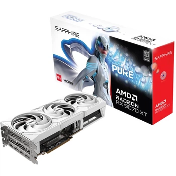 Видеокарта Sapphire Radeon RX 9070 XT PURE 16GB (11348-02-20G) UA [130340]