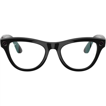 Смарт-очки Ray-Ban Meta Skyler Shiny Black/Clear (RW4010 601/SB 52-20) [144058]