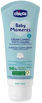 Крем защитный под подгузник Chicco Baby Moments с Пантенолом 100 мл (11641.00) (8058664168477)