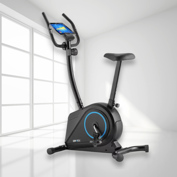 Велотренажер Gymtek XB700 синій. Магнітний, до 120 кг, 8 рівнів, для дому, кардіо