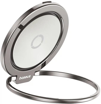 Тримач-кільце Baseus MagPro II Титановий (6932172687502)