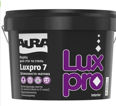 Фарба інтер'єрна AURA LUXPRO 7 (АУРА ЛЮКСПРО) 0,95л шовковисто-матова біла