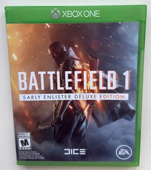 Диск для XBOX One - Battlefield 1 Early Enlister Deluxe Edition, русская версия, Б/У