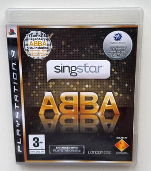 Диск для PlayStation 3 - SingStar ABBA, английская версия, Б/У