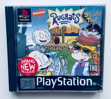 Диск для PlayStation 1 - Rugrats Studio Tour, англійська версія, Б/В