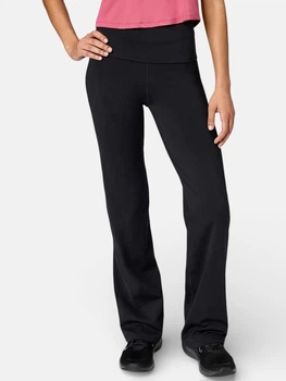 Спортивні штани жіночі Nike W Nk Df One Hr Fldovr Pant FV7848-010 L Чорні (0197596801804)