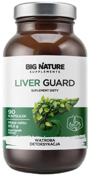 Suplement diety Big Nature Liver Guard 90 kapsułek (5905745622737)