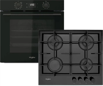 Комплект Духова шафа електрична Whirlpool OMK58HU1B + Варильна поверхня газова Whirlpool GOS 6415/NB1