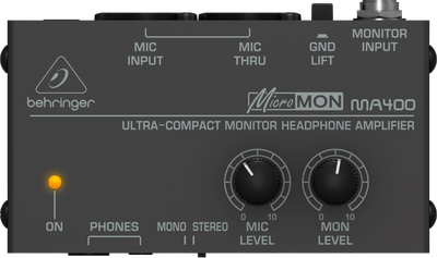 Підсилювач для навушників Behringer MA400 (4033653011051)