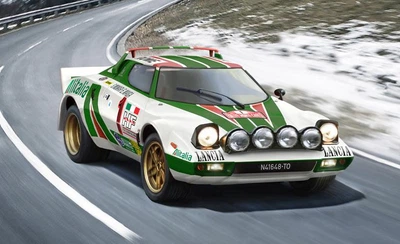 Збірна модель 1:24 автомобіль Lancia Stratos Hf Italeri 3654