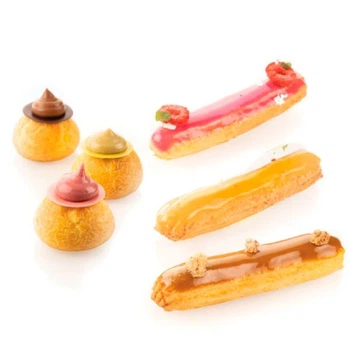 Кондитерський килимок Silikomart Air Mat Eclair & Choux для еклерів, профітролів 30х40 см (Air Mat Eclair & Choux)
