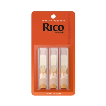 Трость для саксофона D'Addario Rico - Soprano Sax #2.0 - 3-Pack (RIA0320)
