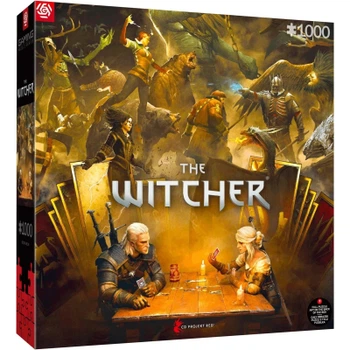 Пазл GoodLoot The Witcher Playing Gwent 1000 ел. (5908305249634)