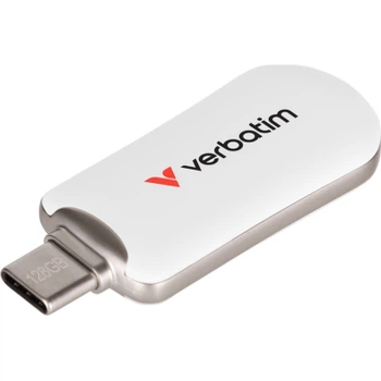 USB флеш накопичувач Verbatim 512GB Plectra White USB-C (30231)