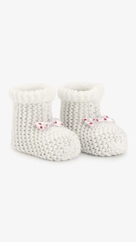 Пинетки вязаные для девочки Very Socks 140 0-1 год Белый shop (2000999408106)