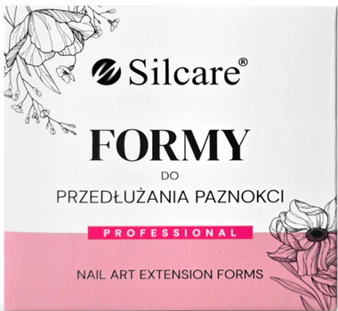 Форми для нарощування нігтів Silcare алюмінієві 85 x 90 мм 100 шт (5902560564624)