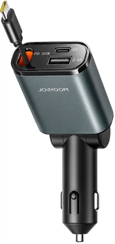 Ładowarka samochodowa JOYROOM JR-CCL07 30W Grey (6956116797836)