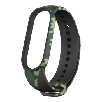 Ремінець для Xiaomi Mi Band 3/4 Сamouflage Green