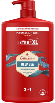 Гель для душа и шампунь Old Spice 3 в 1 Deep Sea, 1 л