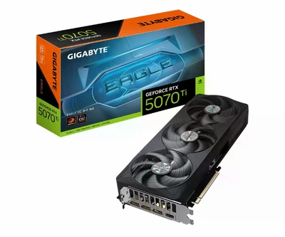 Видеокарта игровая (2026) Gigabyte GeForce RTX 5070 Ti Eagle OC 16GB GDDR7 DLSS4