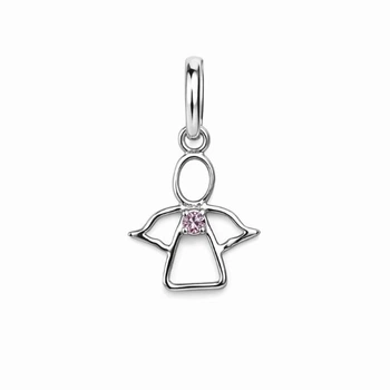Підвіска срібна Янголятко з фіанітом Silver Style (410912.17 sku:2300103510108)