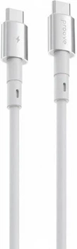 Кабель Proove AMP Lite Type-C to Type-C 60W 1 m White (CCAL60002202)