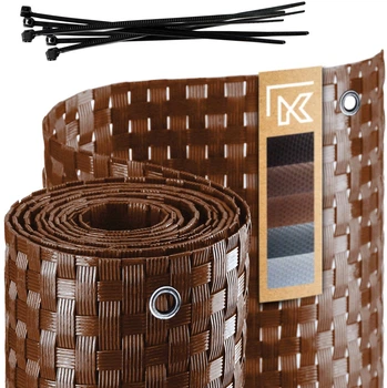 Ширма для балкона Kadax Skei 1х7 м Медова (K1014)