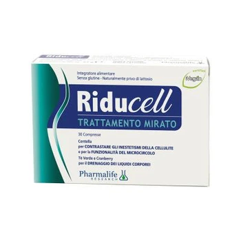 Дієтична добавка для виведення зайвої рідини Riducell Дренаж та боротьба з целюлітом, 30 таблеток