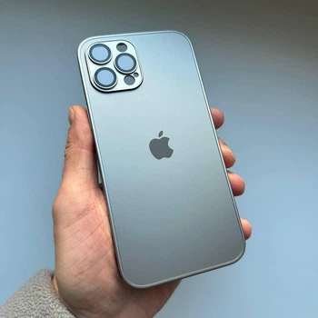 Чохол AG Case MagSafe для iPhone 12 Pro Max - Титановий, з магнітним кільцем, протиударний
