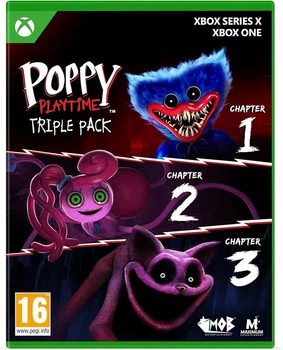 Диск XBOX Series X / XBOX One - Poppy Playtime Triple Pack, англійська версія