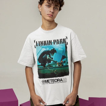 Футболка унісекс Linkin Park (Meteora 20th Anniversary Edition) XS білий