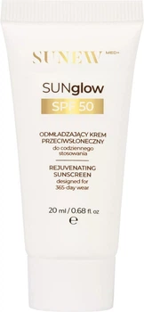 Krem przeciwsłoneczny do twarzy SunewMed+ Sunglow SPF 50 20 ml (5905279552395)
